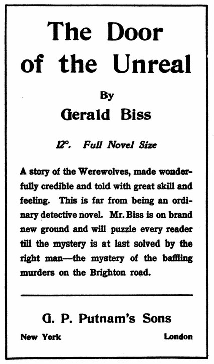 Door of the Unreal ad