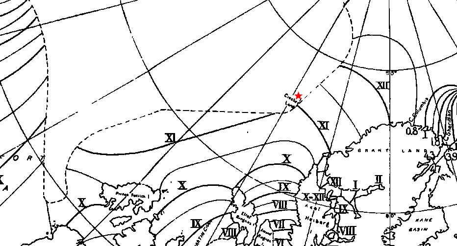 Harris 1911 Hypothesized Land