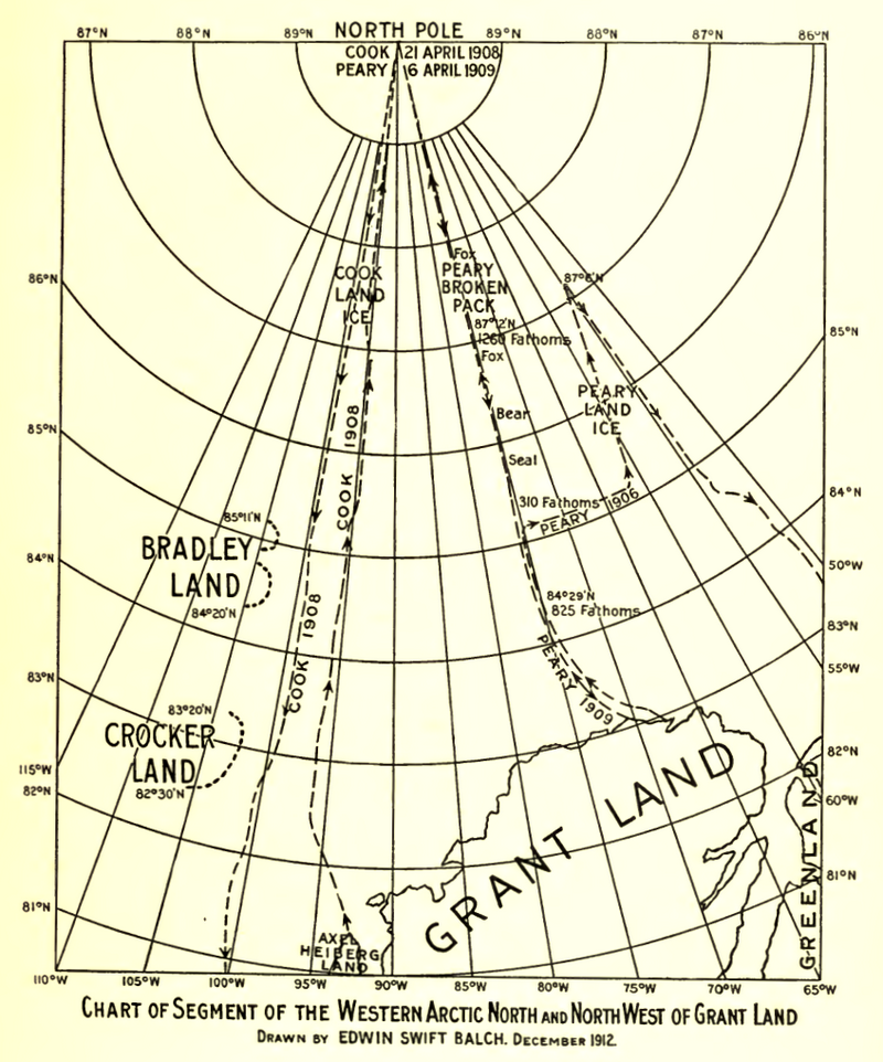 Map of Crocker and Bradley Lands